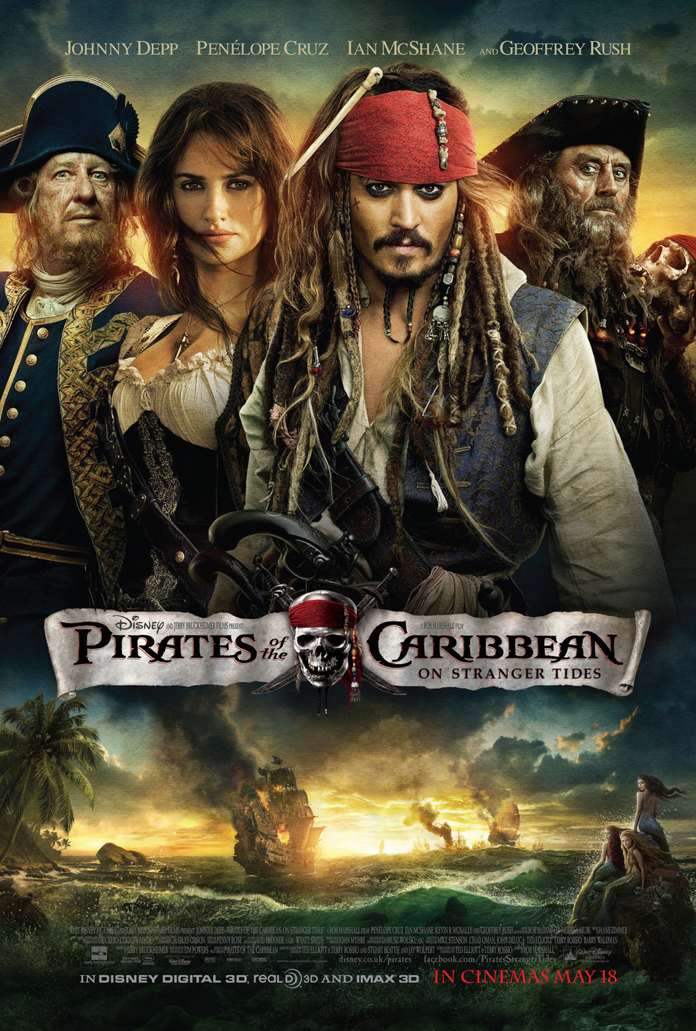 Pirates of the Caribbean ( 2011 ) On Stranger Tides